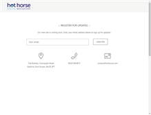 Tablet Screenshot of hothorse.com